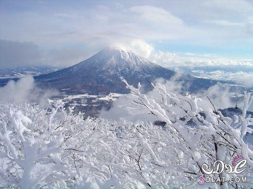 منتجعات التزلج باليابان مناظر تجنن