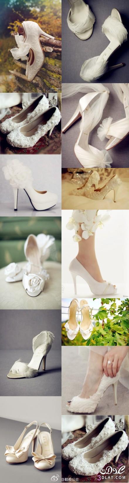 احذية فحمة للعروس,مجموعة مميزة من احذية العرايس 2024