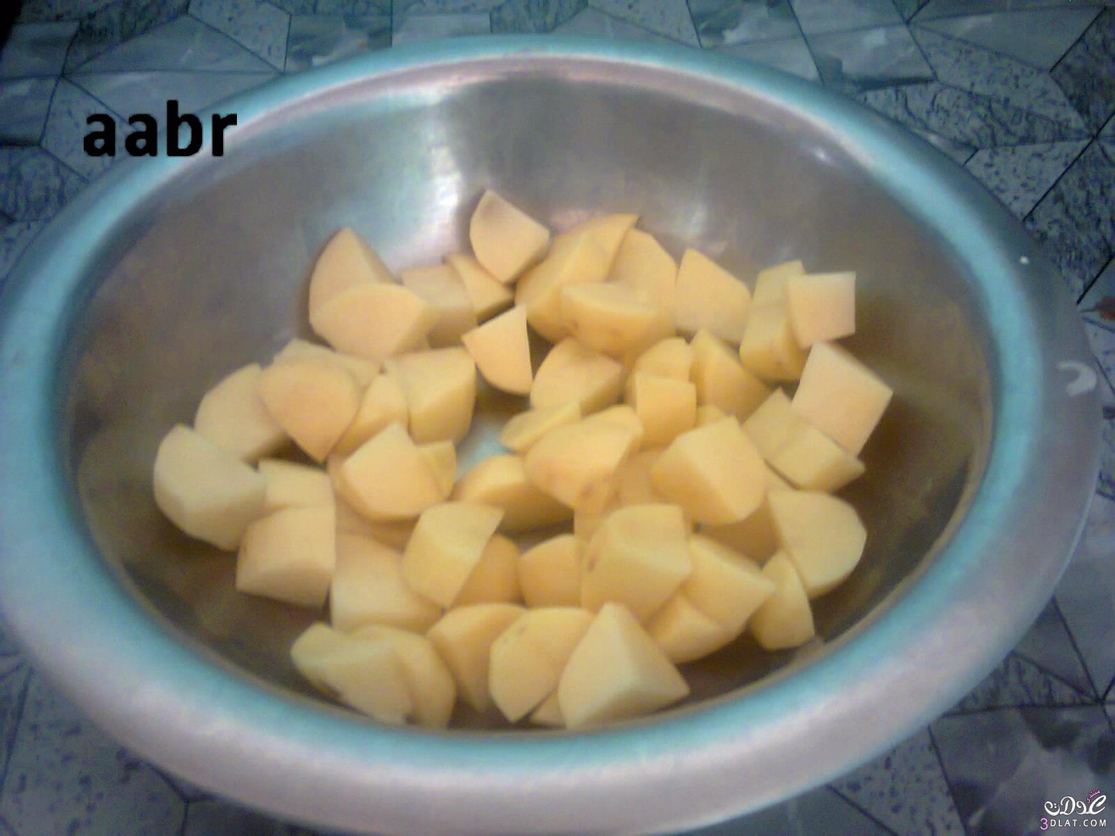 البطاطس باللحمه طريقة عمل البطاطس باللحمه بالصور البطاطس باللحمه من مطبخي
