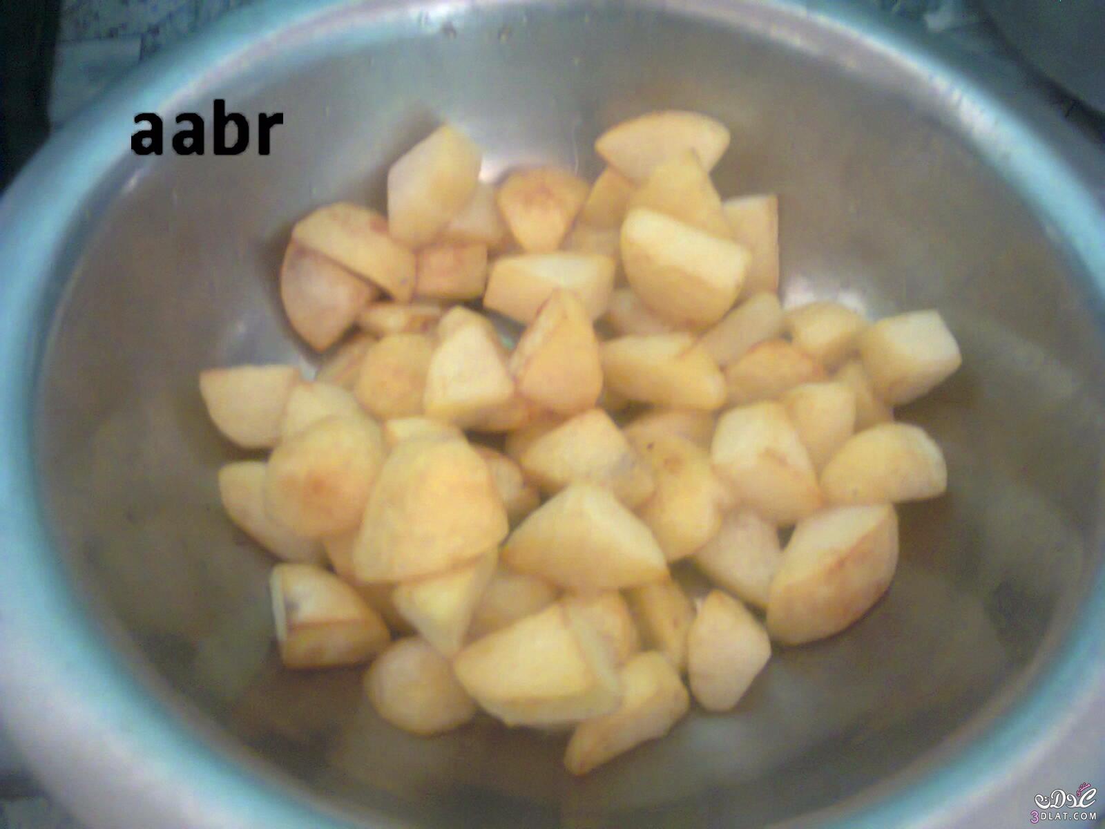 البطاطس باللحمه طريقة عمل البطاطس باللحمه بالصور البطاطس باللحمه من مطبخي