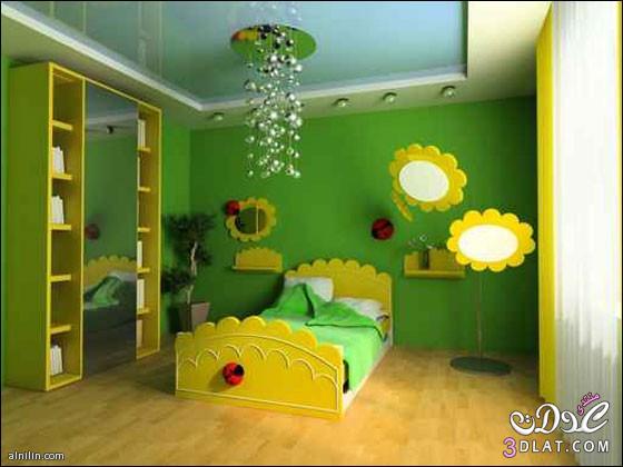 غرف نوم رائعه غرف نوم باللون الاخضر غرف نوم مميزه باللون الاخضر