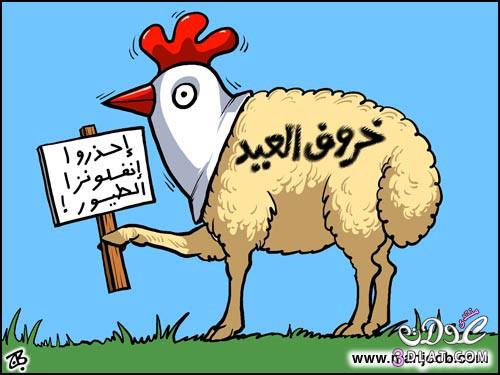 كاريكاتير بمناسبة عيد الاضحى