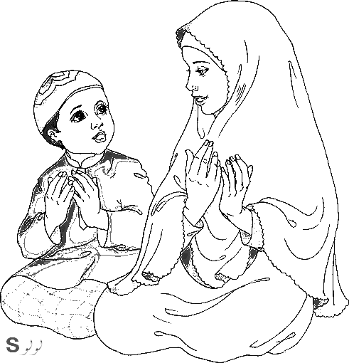 رسومات اسلامية للتلوين صور اسلامية لهواة التلوين
