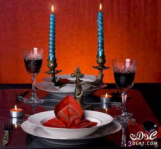 تعلمى كيف تكون مائدتك مائدة رومانسية بالصور اصنعى بنفسك ديكوراً رومنسياً لمائدتك