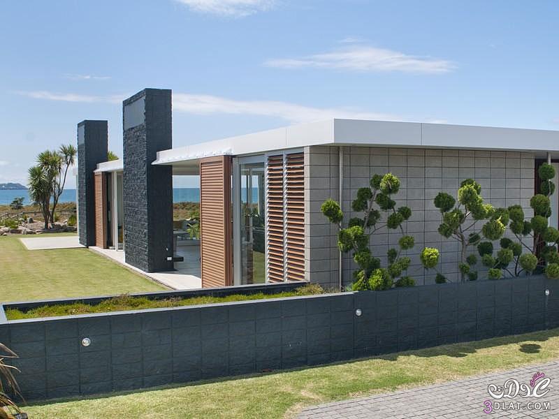 ديكورات منازل ديكور منزل على شاطئ البحر في اوكلاند في نيوزيلندا