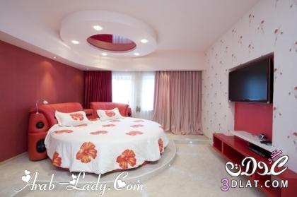 ديكورات غرف النوم باللون الأحمر احدث الديكورات لغرف النوم باللون الاحمر