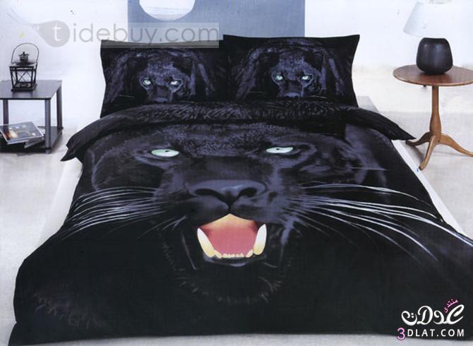 لحاف فايبر عالم الحيوان والطبيعه بتصميمات ثلاثية الابعاد2024 Cotton Bedding Sets