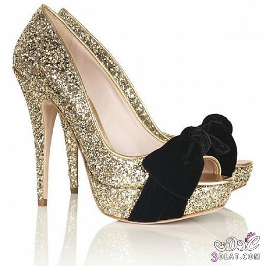 احذية كعب عالي للعروس 2024 اجمل احذية بالوان جميلة للعروس 2024