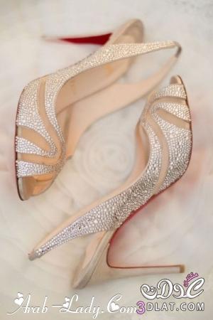 احذية للعرائس 2024 أحذية قمة في الأناقة لعرائس 2024 اجمل احذية عرائس 2024