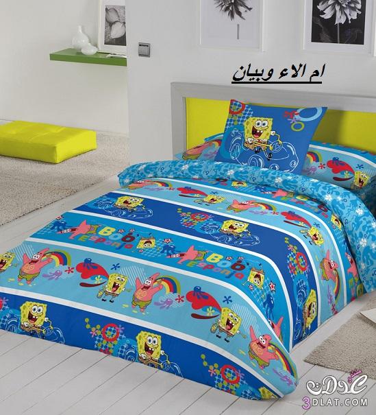 مفارش سرير للاطفال,احلى وانعم مفارش سرير بصور الشخصيات المحببة للاطفال 2024