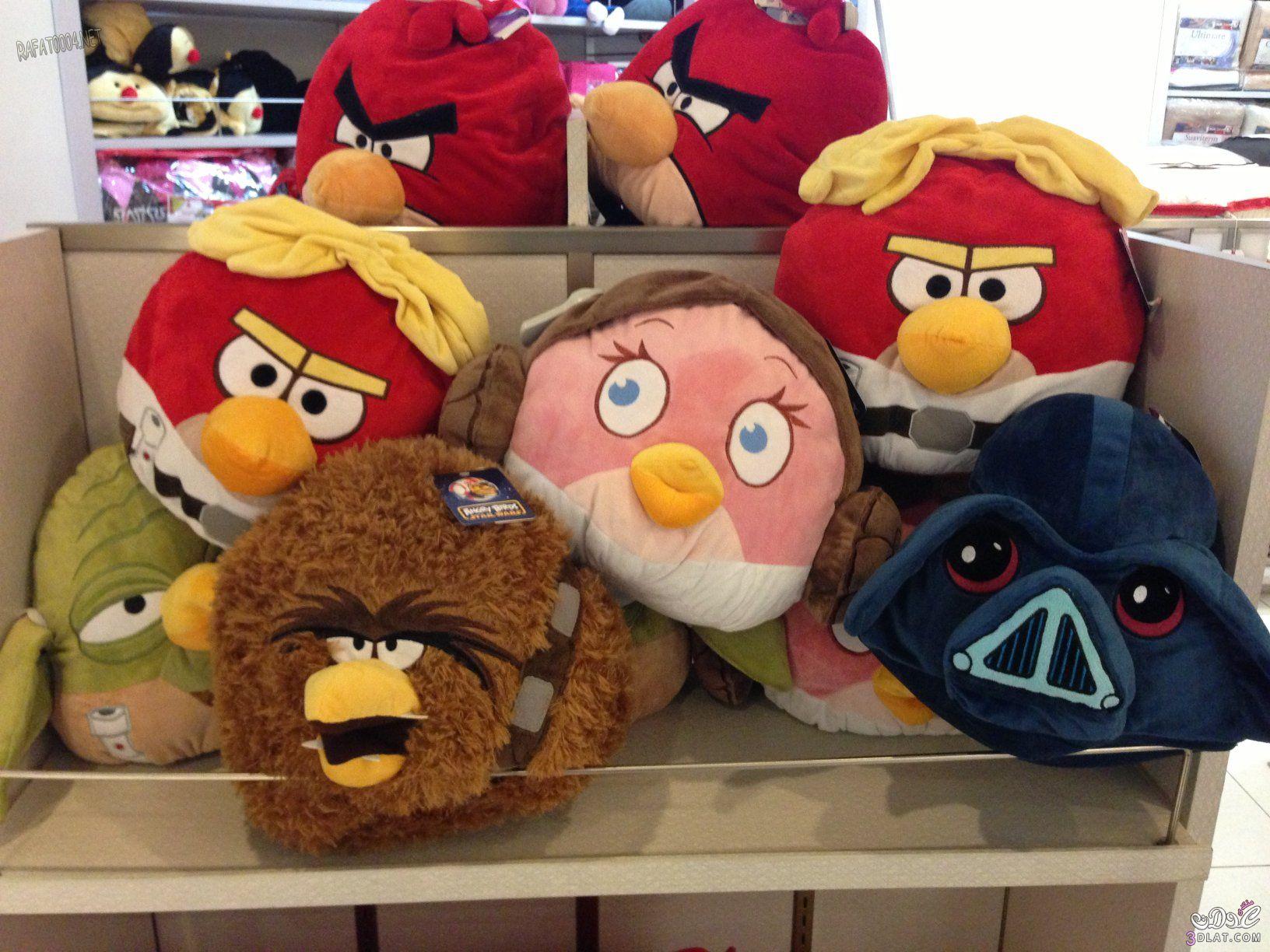 Pads Angry Birds وسادات الطيور الغاضبة ,بالصور وسادات جميلة على اشكال طيور غاضبة