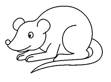 Mouse step by step drawing رسم فأر خطوه بخطوه وتلوينه رسم وتلوين للاطفال