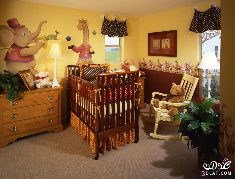 ديكورات غرف الاطفال الرضع