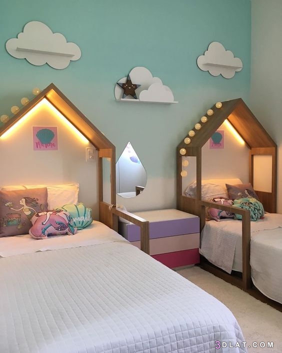 غرف نوم اطفال مدهشة وموفرة للمساحة،غرف نوم اطفال مميزة،غرف نوم بأشكال جديدة