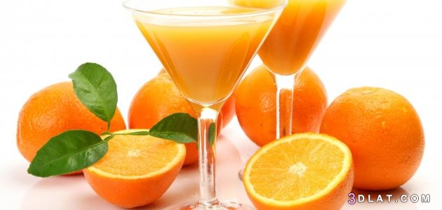 طريقة صنع عصير البرتقال ،عصير البرتقال والجزر وبذور الشيا،عصير البرتقال وا