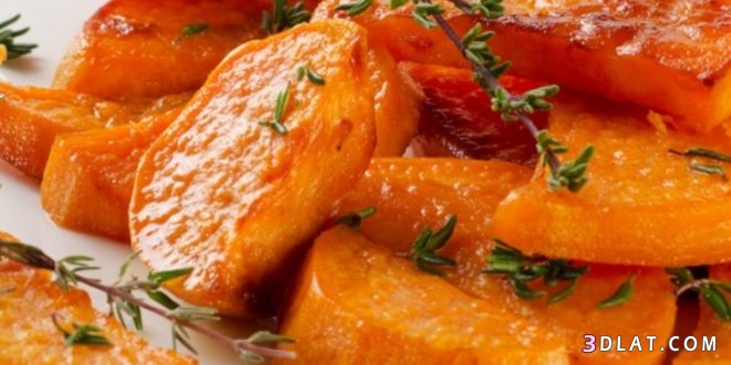 طريقة تحضير وصفة البطاطس الحلوة المشوية مع الأوريجانو
