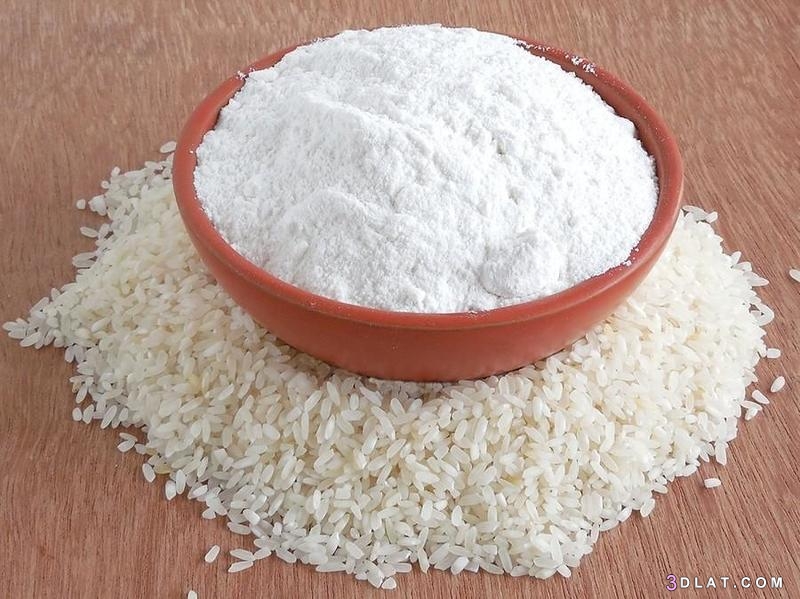 ماسك دقيق الأرز لنفخ الخدود ، وصفة دقيق الأرز لنفخ الخدود