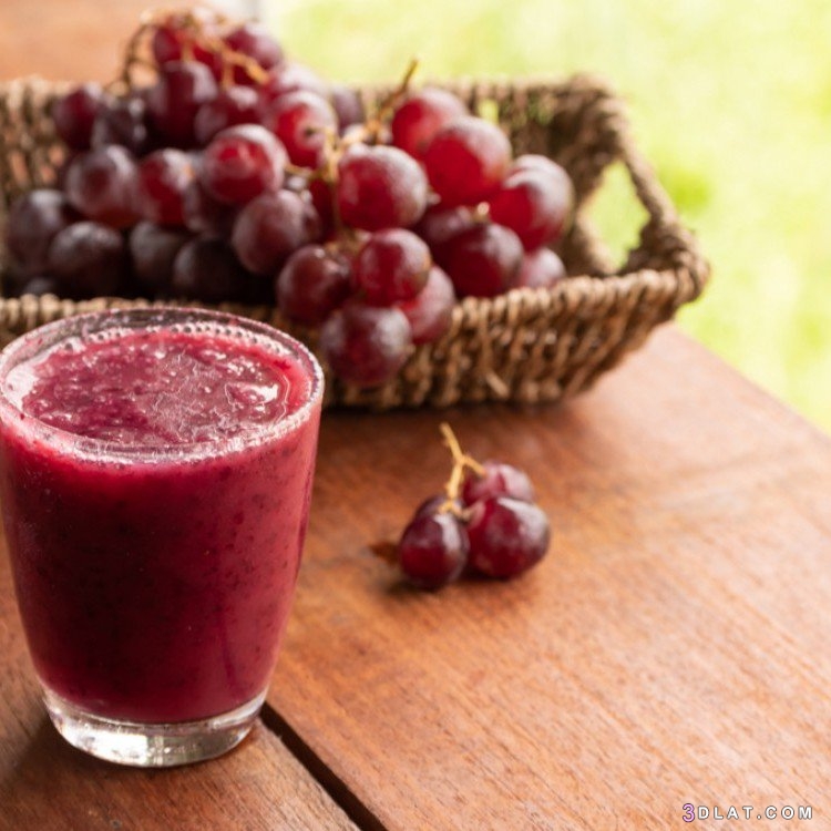 عصير العنب الأحمر,كيفية تحضير عصير العنب الاحمر المنعش
