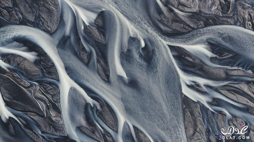 تشكيلات جليدية خيال مرسومة من سحر الطبيعة تشكيلات غريبة