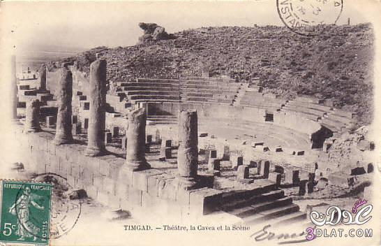 مدينة تيمقاد الأثرية بالجزائر
