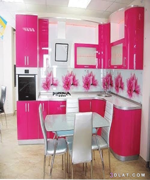مطابخ باللون الوردي ٢٠١٩، مجموعة مطابخ بمشتقات اللون الوردي ٢٠١٩، مطابخ بال