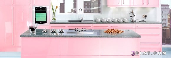 مطابخ باللون الوردي ٢٠١٩، مجموعة مطابخ بمشتقات اللون الوردي ٢٠١٩، مطابخ بال
