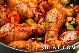 وصفة لذيذة للدايت : أفخاد الدجاج بالصلصة الحارة , وصفة الدجاج الحار للرجيم