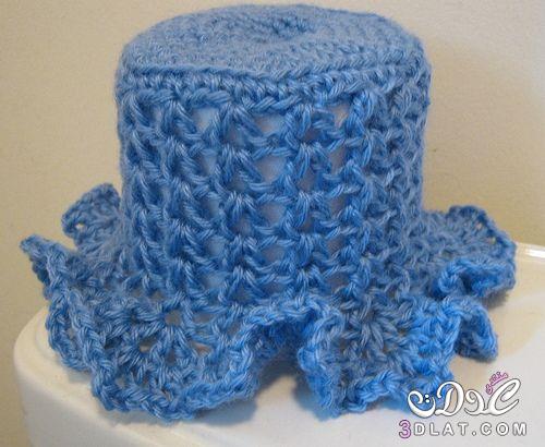 أغطية مناديل من الكروشية2024,كروشية لعلب المناديل ,Crochet Tissue Box Covers