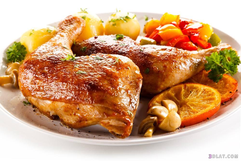 طريقة عمل دجاجة محمرة,كيفية تحضير الدجاج المحمر مثل المطاعم,وصفة عمل دجاج