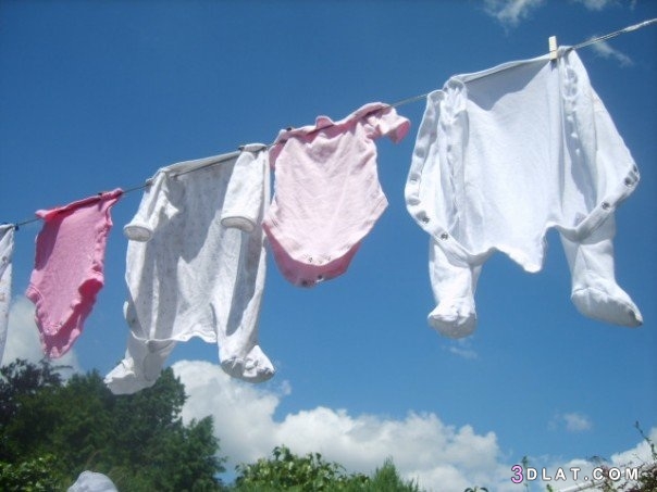غسل ملابس المولود الجديدة واهمية ذلك لصحة طفلك