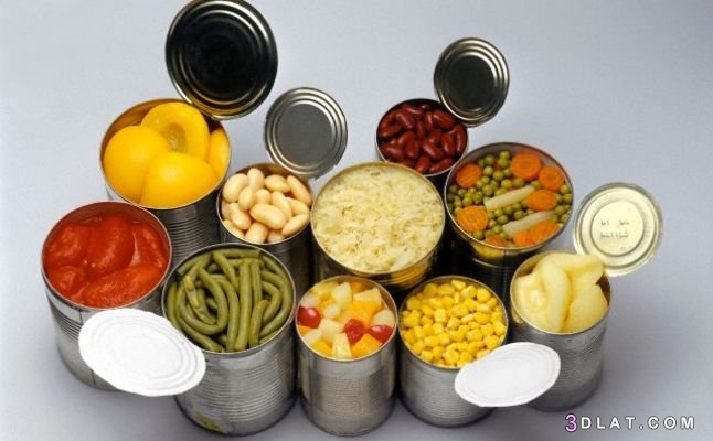 استخدام معلبات الطعام، صلاحية الأغذية المعلبة،خطوات تعليب الطعام ، الحفاظ