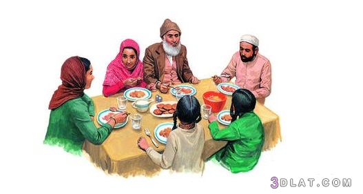 رمضان شهر تجميع العائلة وصلة الأرحام،لتجمع العائلة في رمضان فوائد نفسية وص