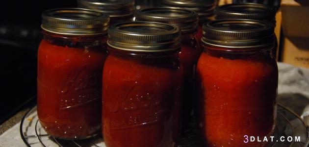طريقة عمل ُربّ البندورة  (معجون الطماطم )في المنزل ، تعرفي على طريقة عمل مع