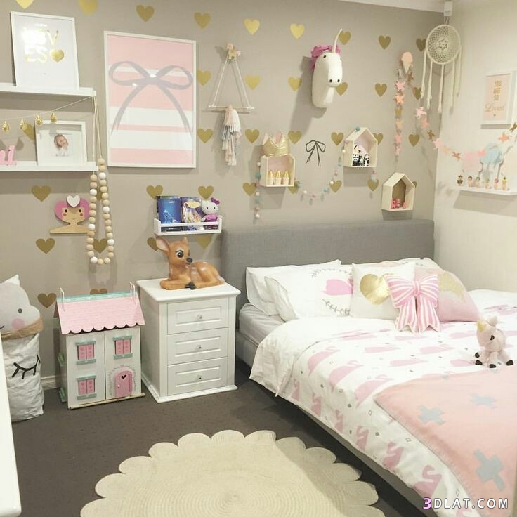 ديكورات غرف نوم للاطفال2023.احدث صيحة فى ديكور غرف نوم الاطفال.غرف نوم رائع