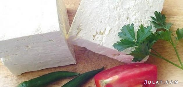 سلطة الجبنة البيضاء والزيتون للر ، طريقه عمل  سلطة الجبنة البيضاء والزيتون