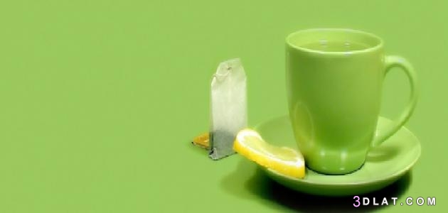 فوائد الشاي الأخضر والقهوه للكرش