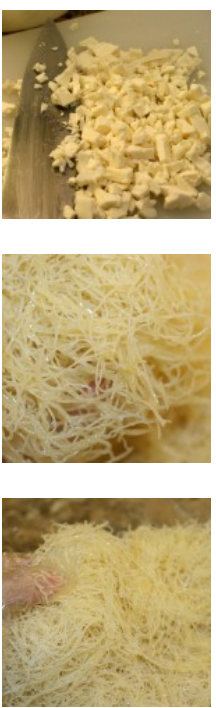 طريقة عمل الكنافة بالجبنة الموتزاريلا