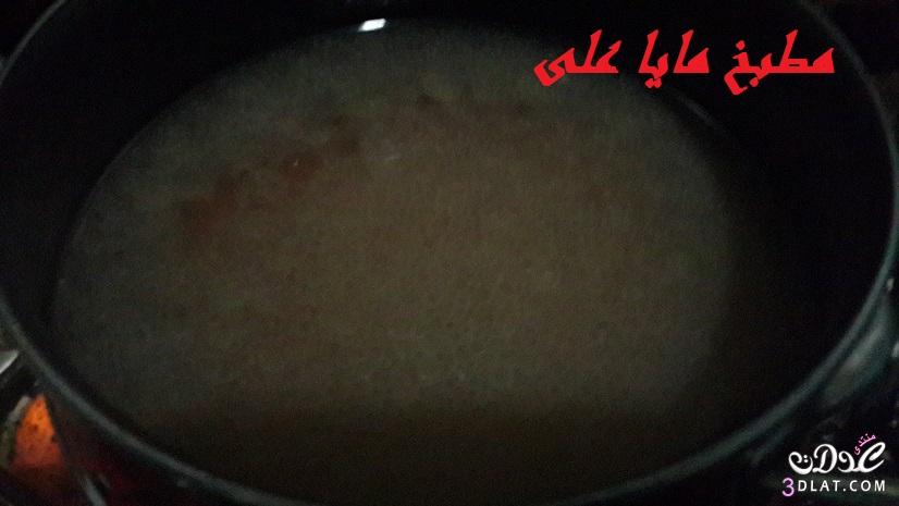 صينية الكوسة باللحمة مع الأرز بالشعرية من مطبخ مايا على