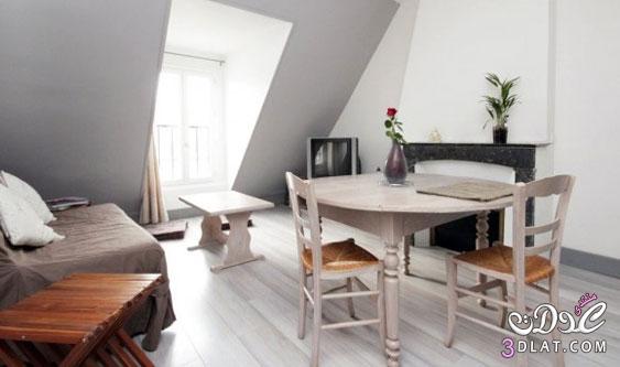 الديكور الفرنسي الريفي البسيط لبيت ينعم بالهدوء , تصاميم شركة "Airbnb" الفرنس