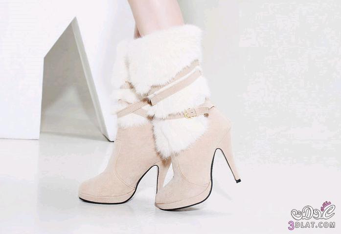 احذية جميلة للشتاء احذية بالوان مختلفة ، احذية للشتاء2024