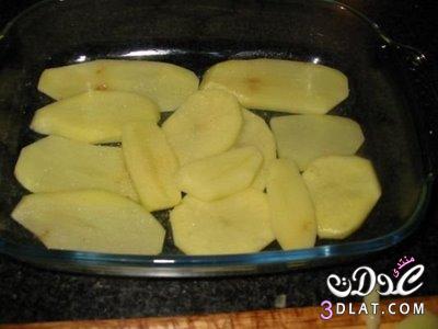 بطاطس جراتان لذيذة ,غراتان البطاطس رووووووووووعة