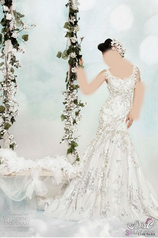 مجموعة فساتين زفاف ابدعتها دار ساره لعرض ألأزياء