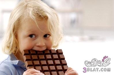 فوائد واضرار الشوكولاته عند الاطفال