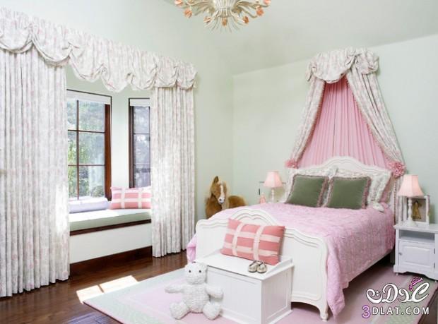 غرف نوم جميلة للبنوتات الكتاكيت ، أجمل غرف للبنانيت الحلوين  2024