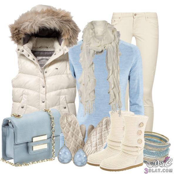 أزياء شتوية أنيقة ، أناقة دافئة و جميلة لشتاء مميز