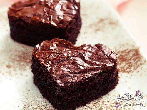 طريقة عمل كعكة الشوكولاتة على شكل قلب, طريقة سهلة وبسيطة