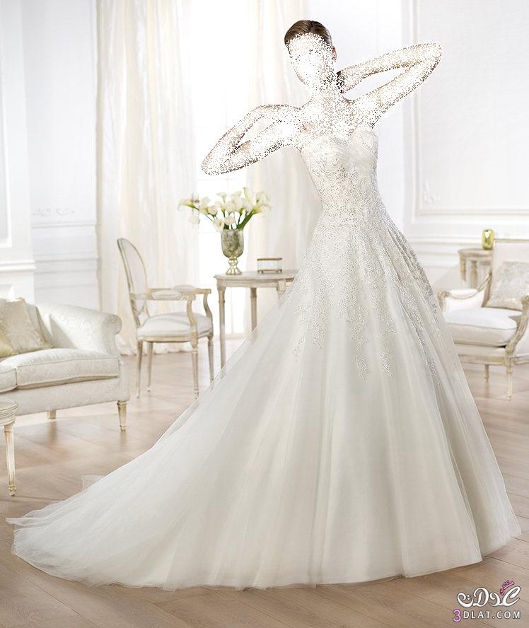 فساتين زفاف روعة، beautiful wedding dresses ، أجمل فساتين الزفاف الرقيقة
