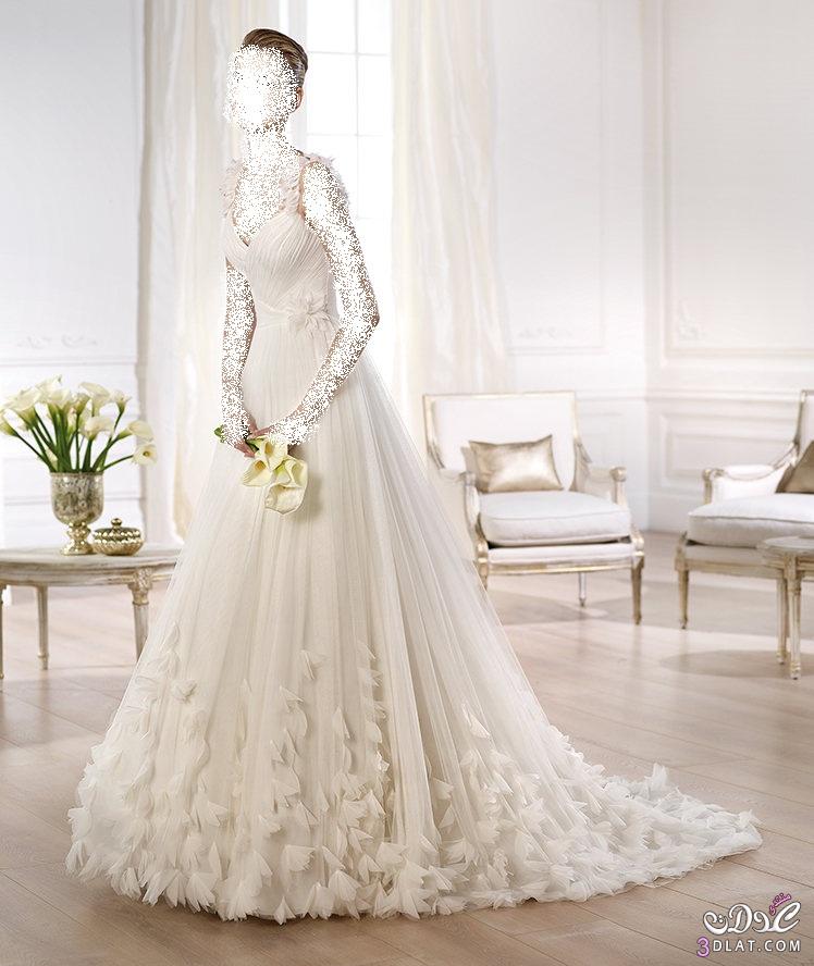 فساتين زفاف روعة، beautiful wedding dresses ، أجمل فساتين الزفاف الرقيقة