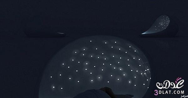 سرير يجعلك تنام تحت النجوم صور السرير الكوني يجعلك تنام تحت النجوم