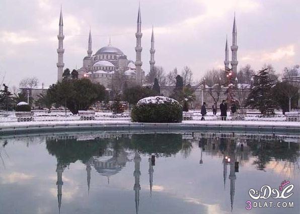السياحة في تركيا وخاصة في فصل الشتاء ,أترككم مع الصور